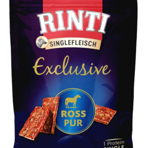 Rinti Singlefleisch Exclusive Ross pur 50g