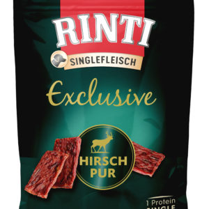 Rinti Singlefleisch Exclusive Hirsch pur 50g