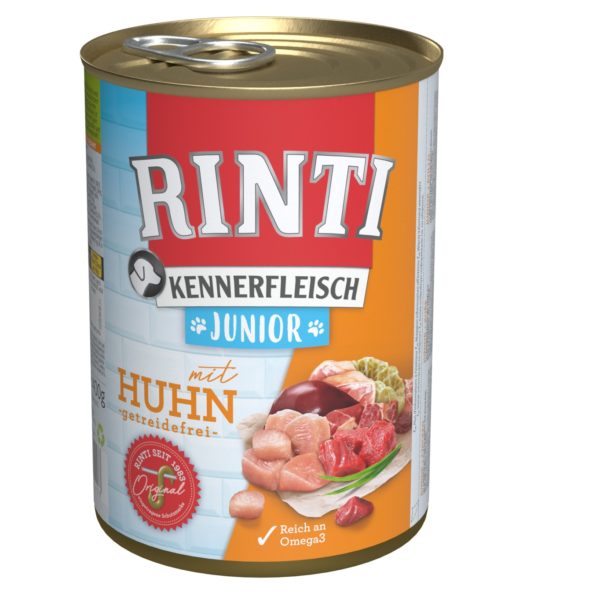 Rinti Kennerfleisch Junior Huhn – Bild 3
