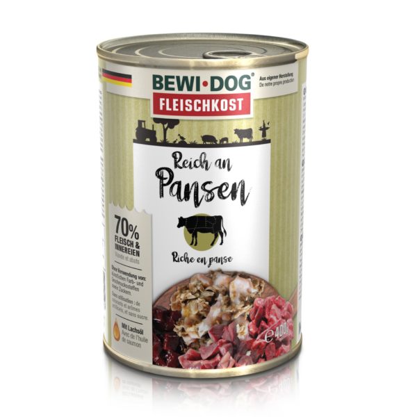 BEWI DOG  Fleischkost reich an Pansen – Bild 3