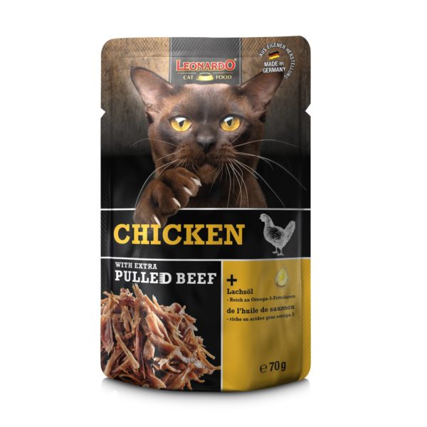 Leonardo  Chicken + extra pulled Beef