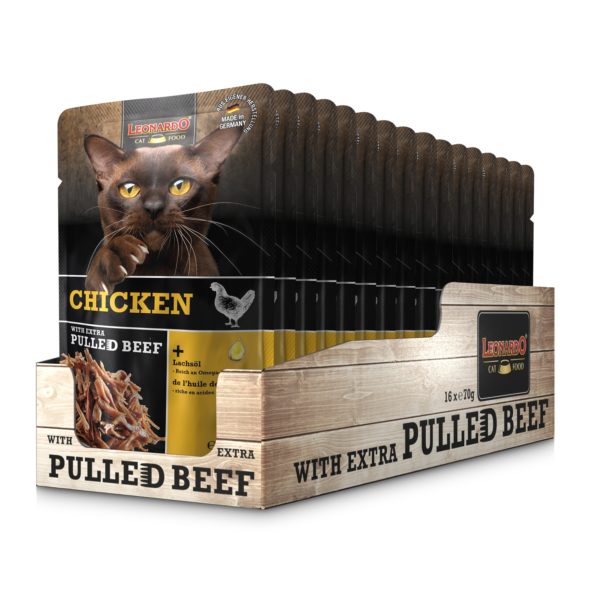 Leonardo  Chicken + extra pulled Beef – Bild 2