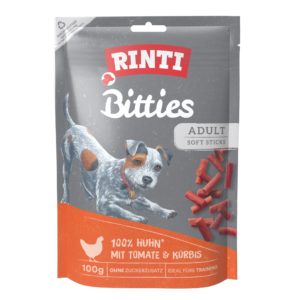 Rinti Bitties Huhn mit Tomate & Kürbis 100g