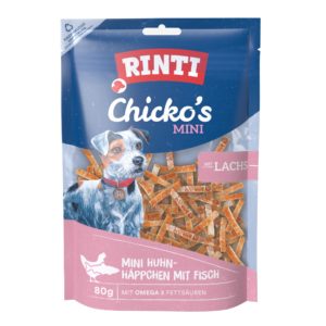 Rinti Chicko Mini Häppchen mit Lachs 80g