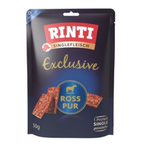 Rinti Singlefleisch Exclusive Ross pur 50g