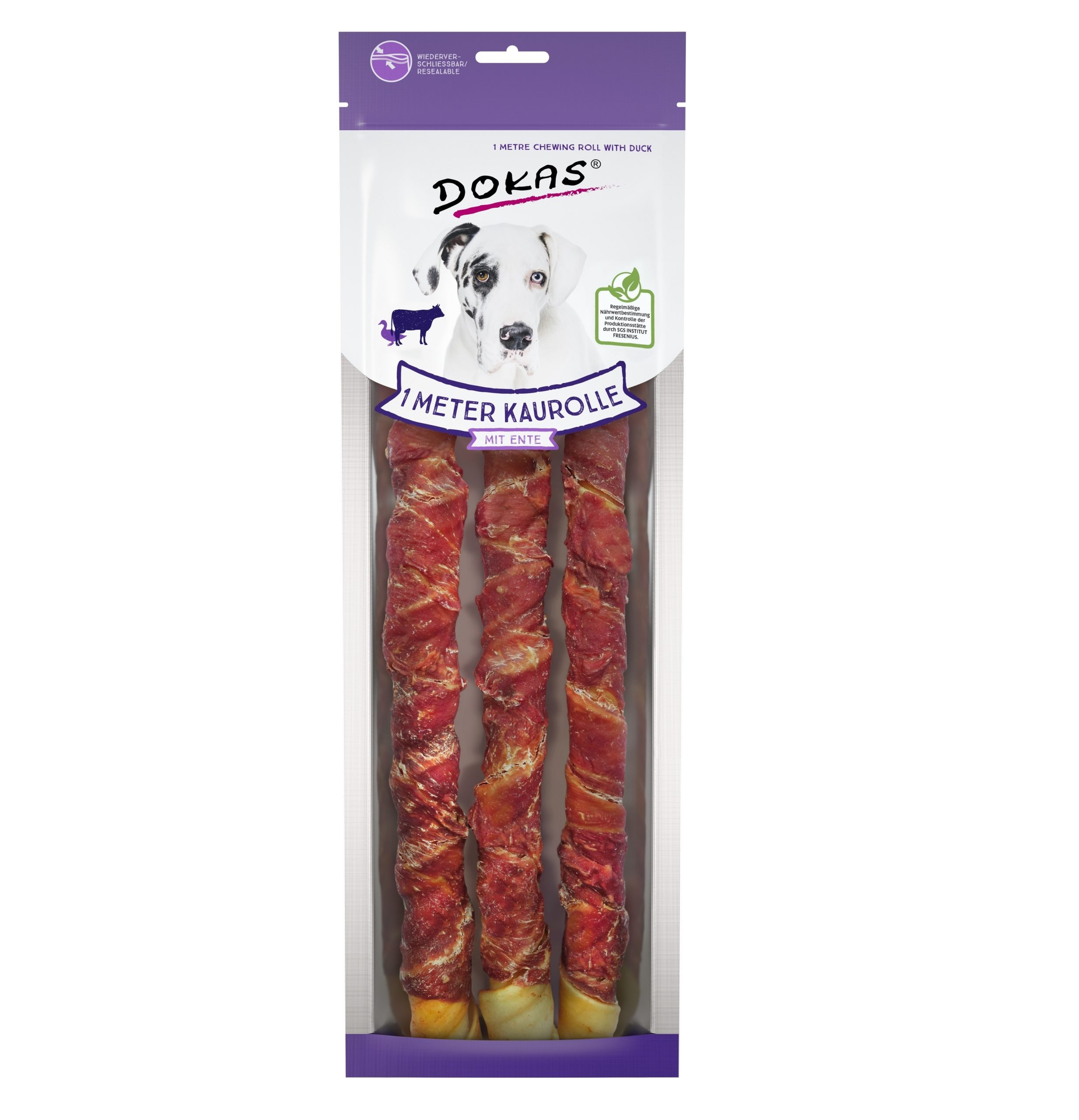 Dokas 1M Kaurolle mit Entenbrust 315g