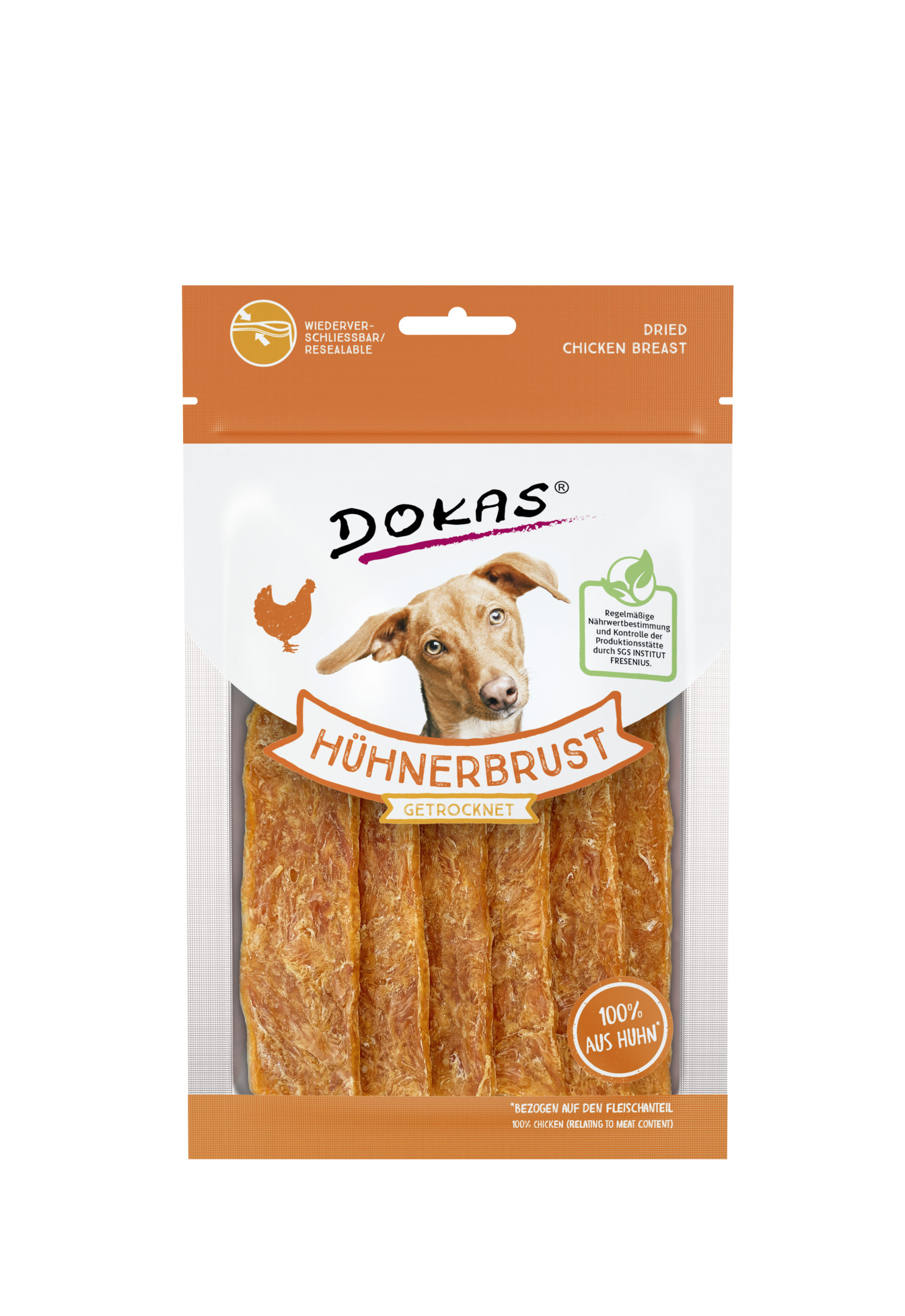 Dokas Hühnerbrust Getrocknet 70g