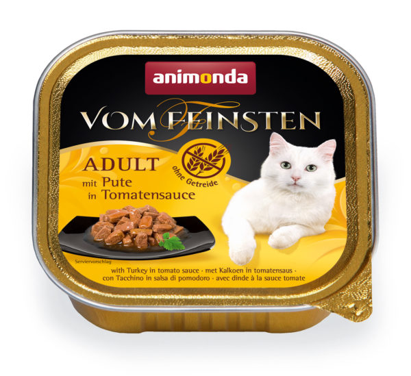 Animonda vom Feinsten Adult mit Pute in Tomatensauce 100g