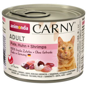 Animonda Carny Adult Pute, Huhn + Shrimps