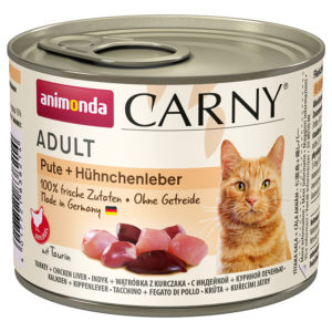 Animonda Carny Adult Pute + Hühnerleber