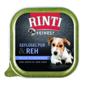 Rinti Feinest Geflügel pur & Reh 150g