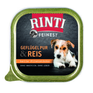 Rinti Feinest Geflügel pur & Reis 150g