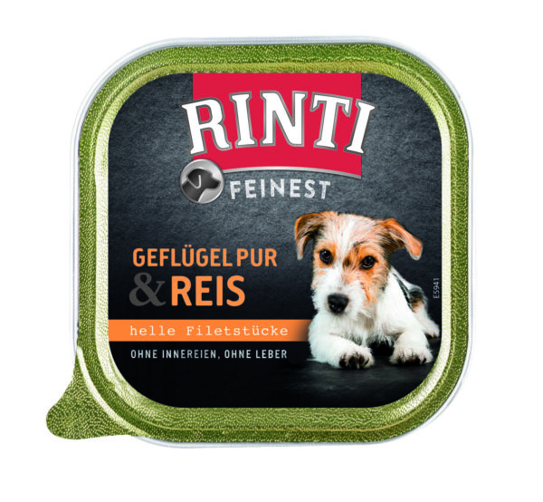 Rinti Feinest Geflügel pur & Reis 150g