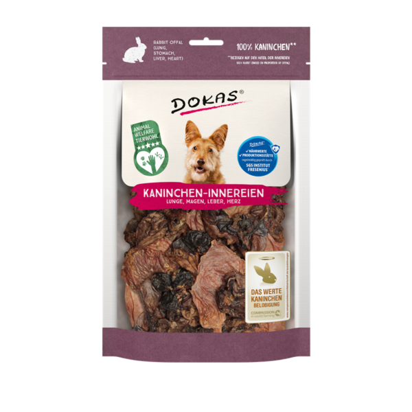 Dokas Kaninchen-Innereien 100g