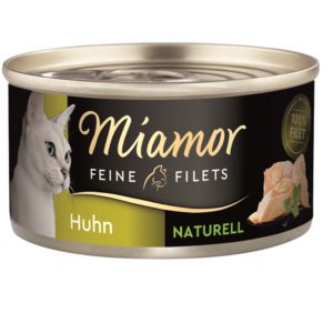 Miamor Feine Filets naturelle Huhn 80g