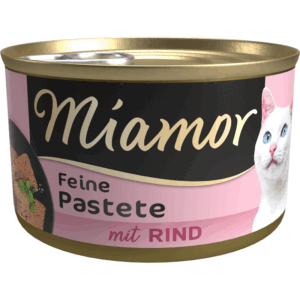 Miamor Pastete mit Rind 85g