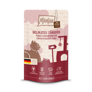 Mjamjam - Purer Fleischgenuss - Quetschie delikates Känguru pur