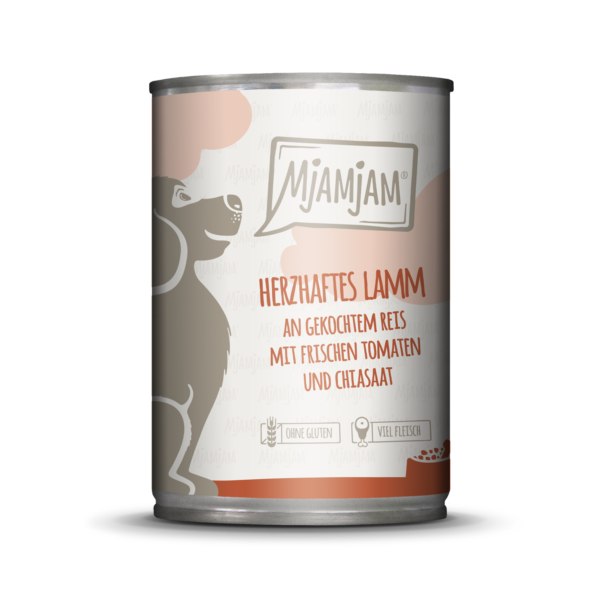 Mjamjam - herzhaftes Lamm an gekochtem Reis mit frischen Tomaten