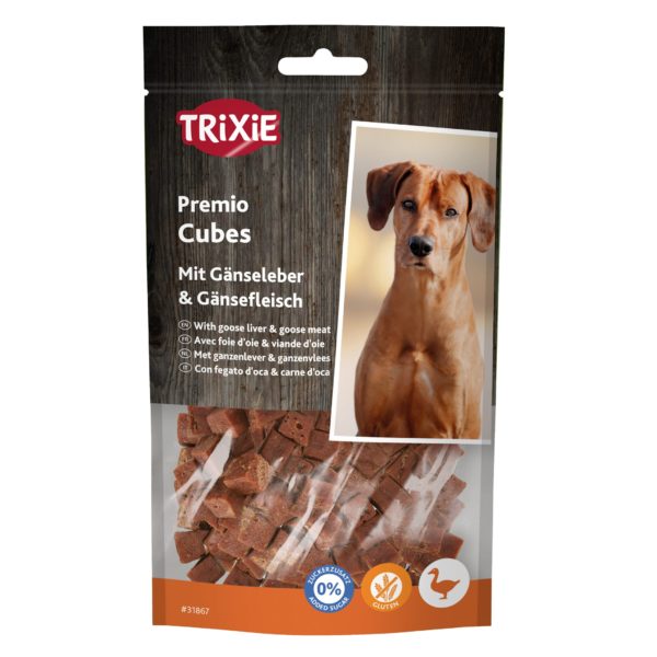 Trixie Premio Goose Liver Cubes 100g