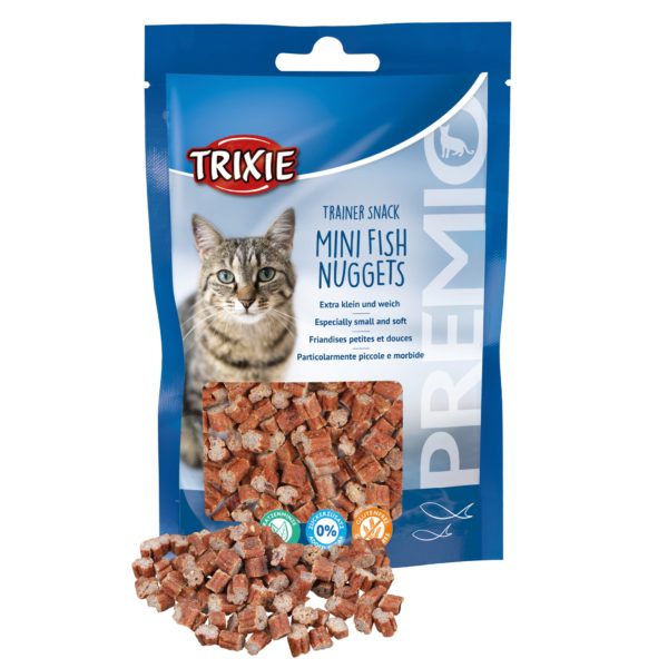 Trixie Premio Trainer Snack Mini Fish Nuggets 50g