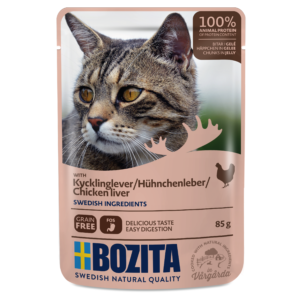 Bozita Häppchen in Gelee mit Hühnerleber 85g