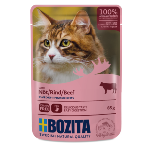 Bozita Häppchen in Gelee mit Rind 85g