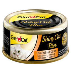 GimCat - ShinyCat Filet Thunfisch mit Kürbis 70 g