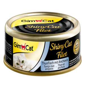 GimCat - ShinyCat Filet Thunfisch mit Anchovis 70 g
