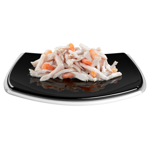 GimCat - ShinyCat Filet Hühnchen mit Garnelen 70 g – Bild 2