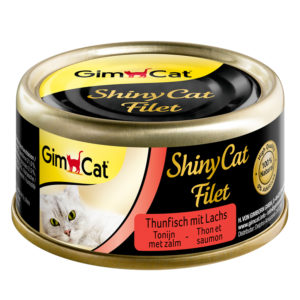 GimCat - ShinyCat Filet Thunfisch mit Lachs 70 g