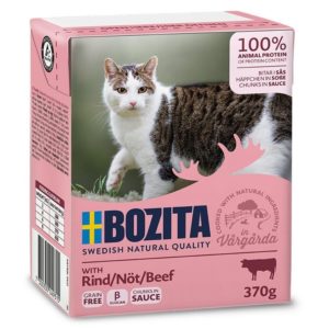 Bozita Häppchen in Soße mit Rind 370g