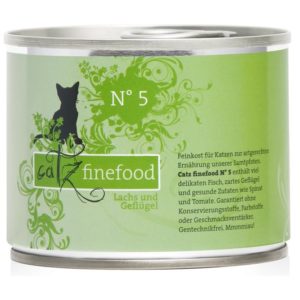 catz finefood No.5 - Lachs & Geflügel