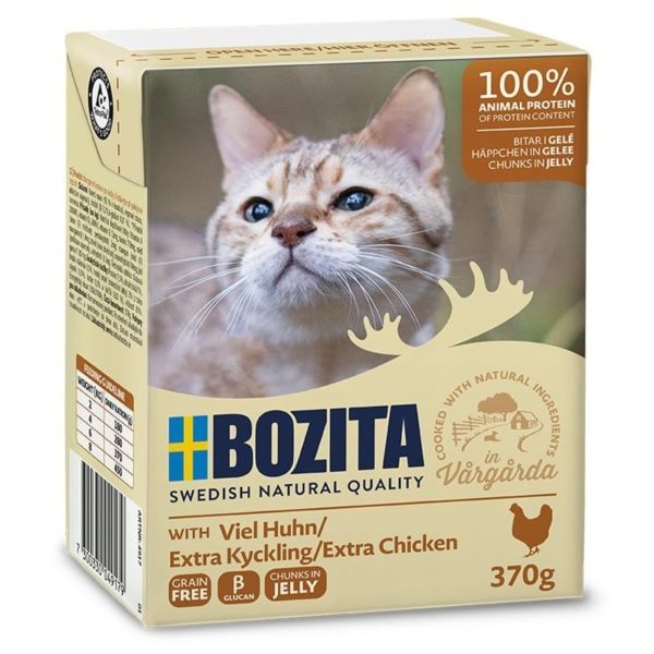 Bozita Häppchen in Gelee mit viel Huhn 370g