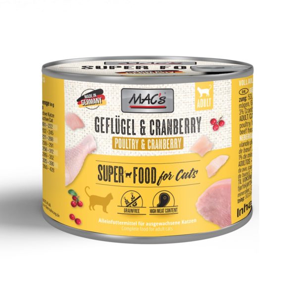 Mac´s - Geflügel & Cranberry