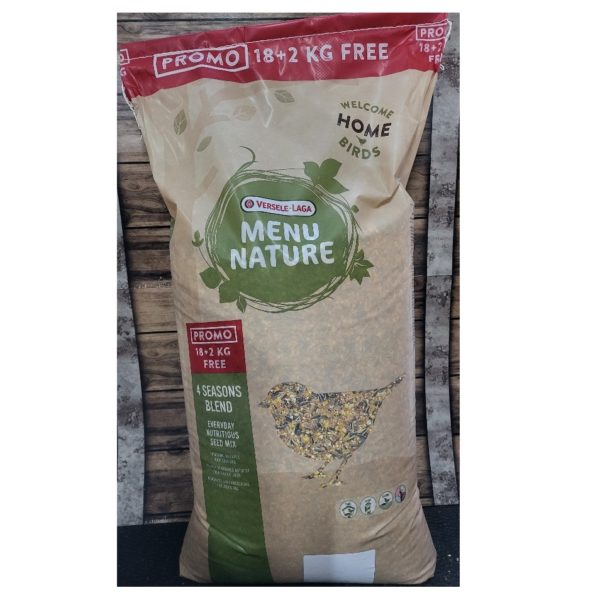 Versele-Laga Menu Nature - Vierjahreszeiten Streufutter 18kg + 2kg gratis