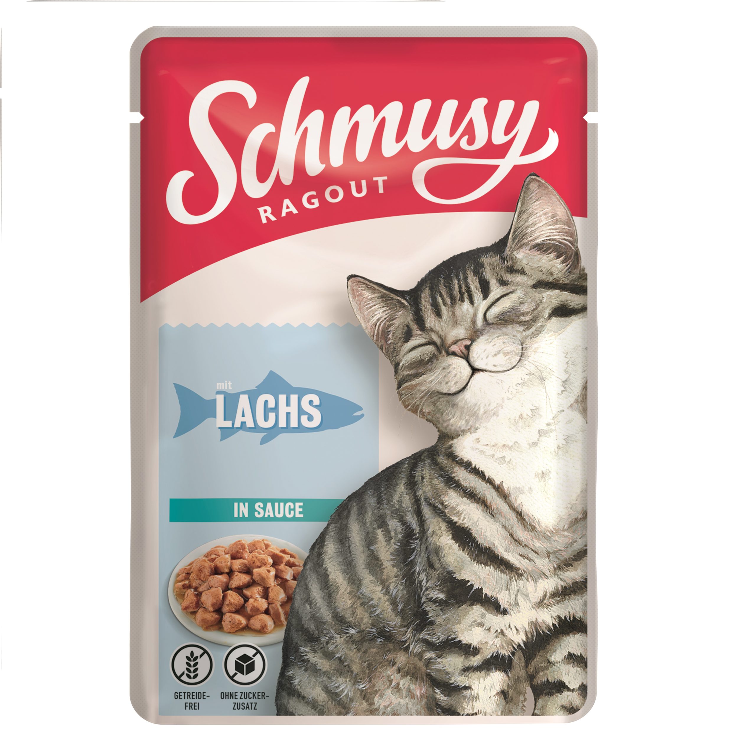 SCHMUSY Ragout - Lachs in Sauce 100g