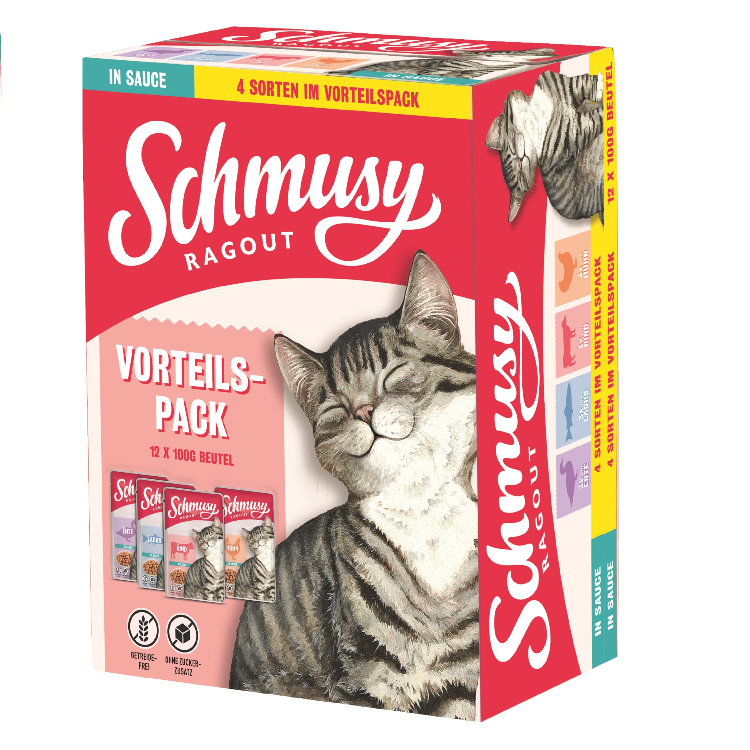 SCHMUSY Ragout in Sauce - Multibox 12 x 100g