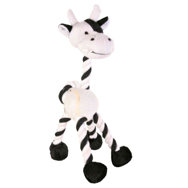 Trixie Tier mit Tennisball und Tau 28cm – Bild 2