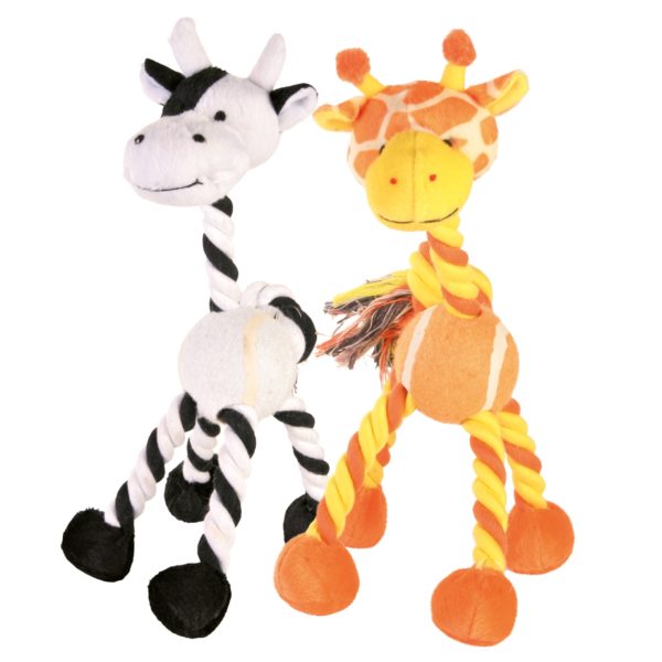 Trixie Tier mit Tennisball und Tau 28cm