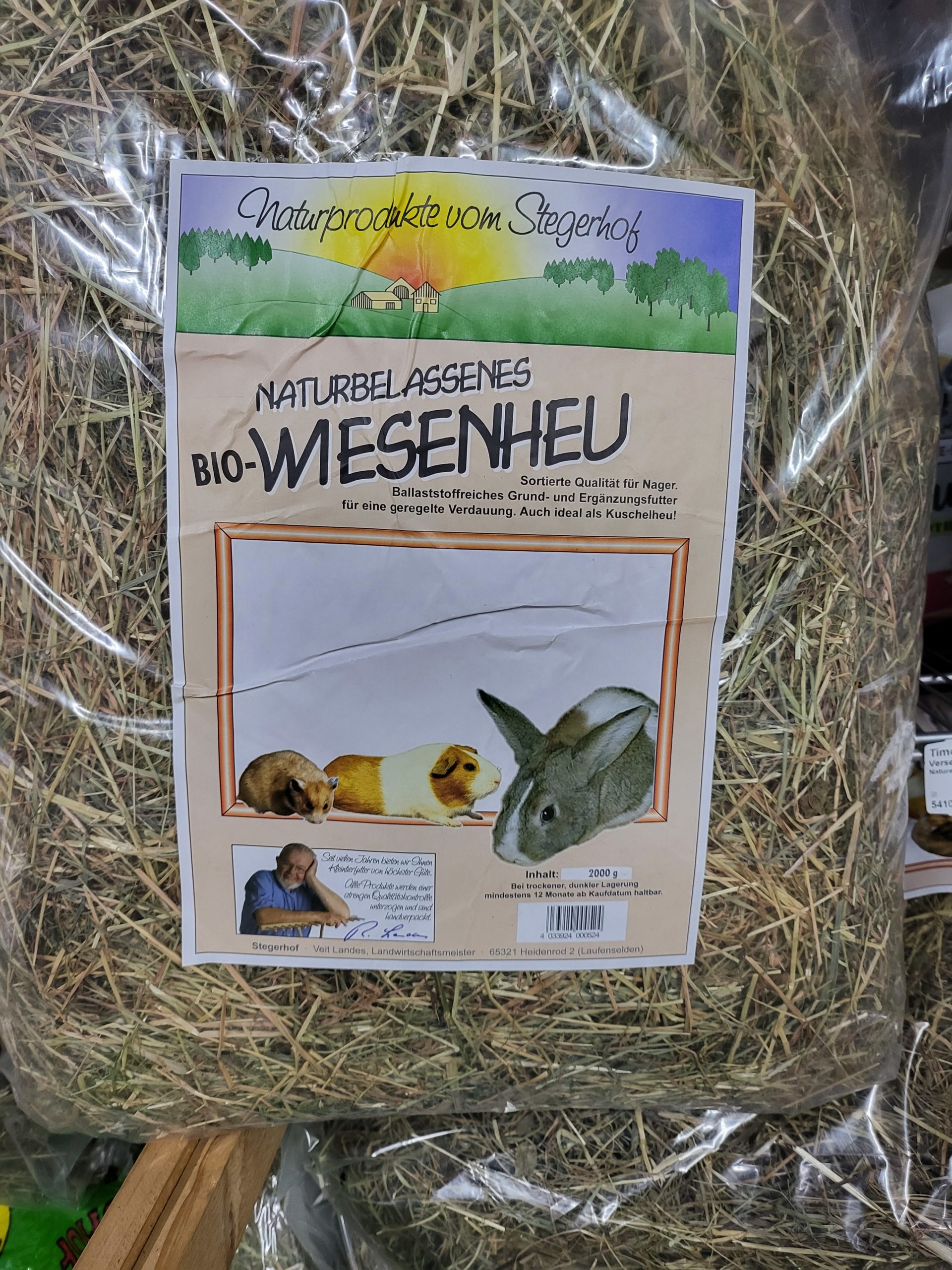 Stegerhof  Bio-Wiesenheu 2kg