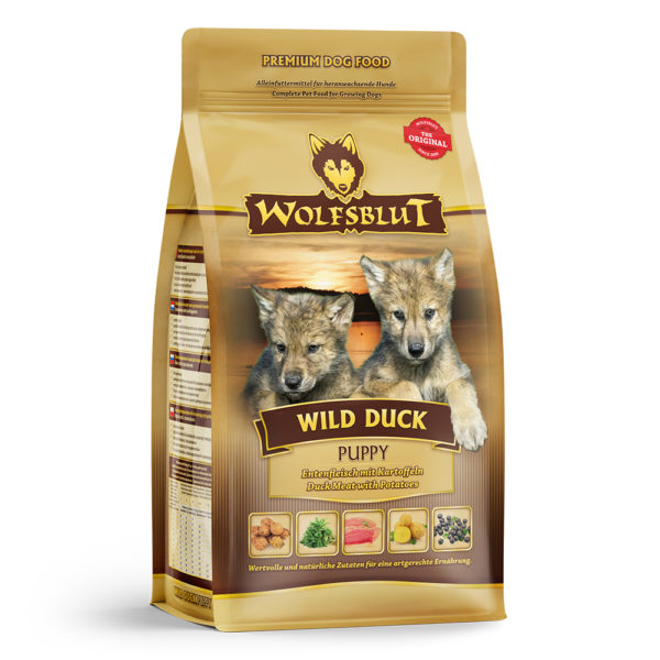 Wolfsblut Puppy Wild Duck - Ente und Kartoffel