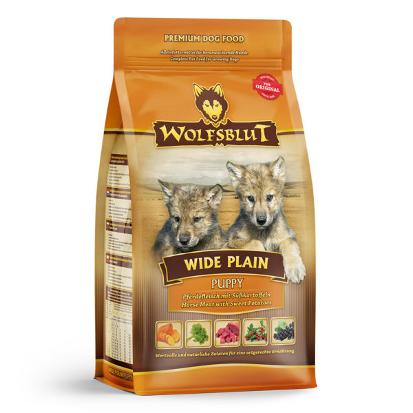 Wolfsblut Puppy Wide Plain - Pferdefleisch und Süßkartoffel