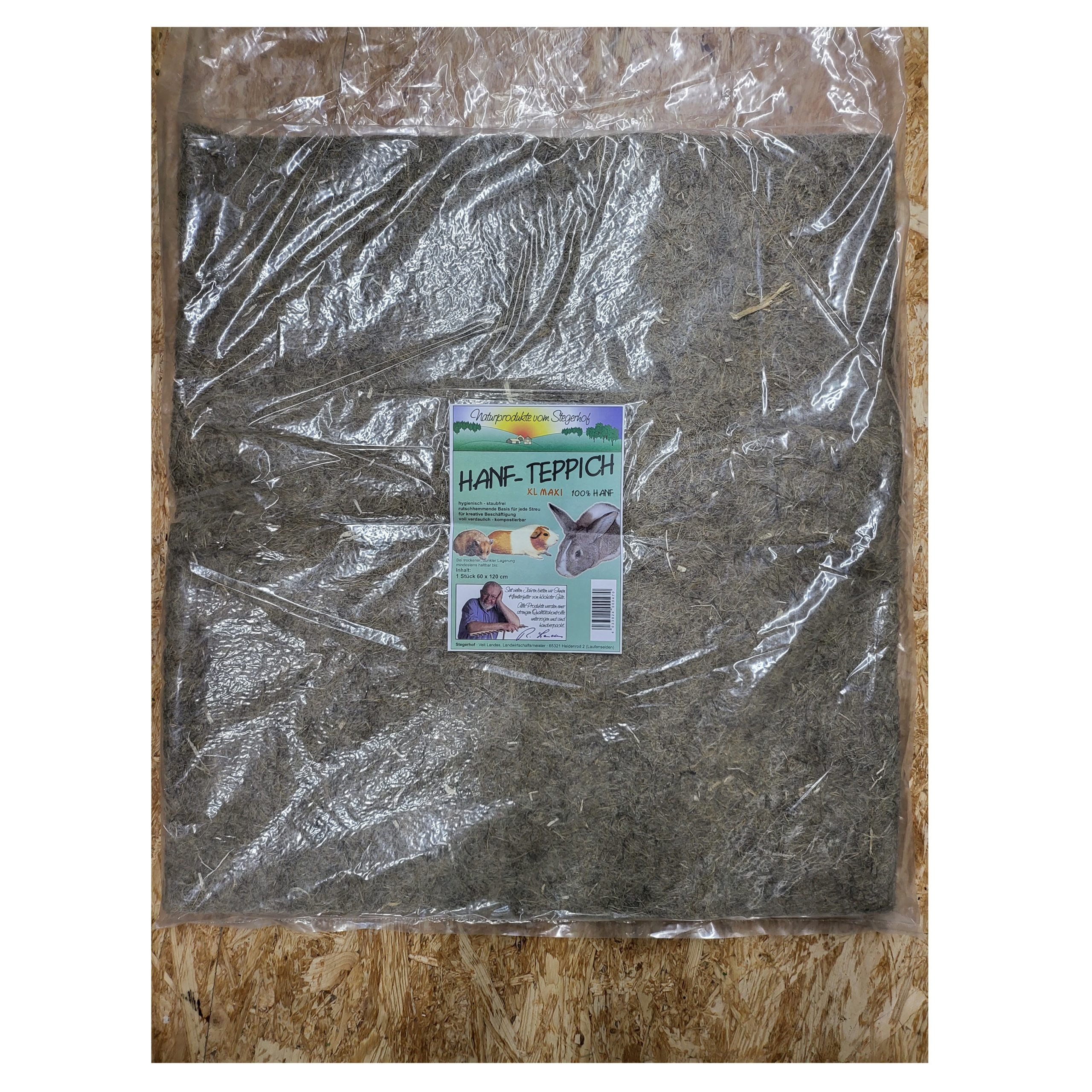 Stegerhof Premium-Hanf-Teppich