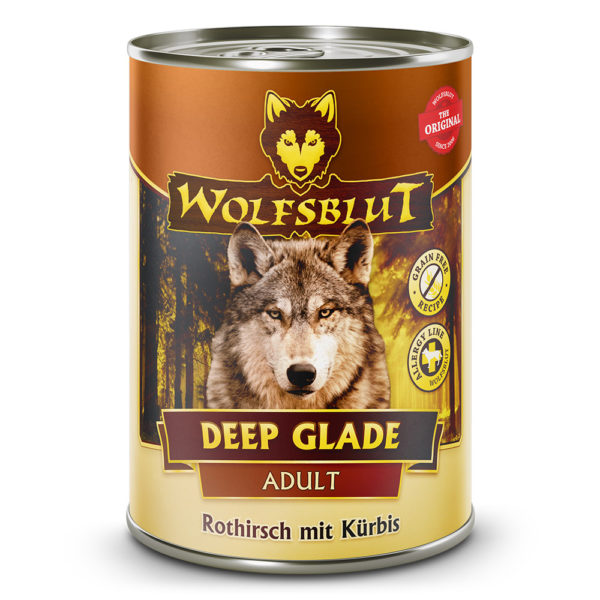 Wolfsblut Adult Deep Glade - Rothirsch mit Kürbis 395 g