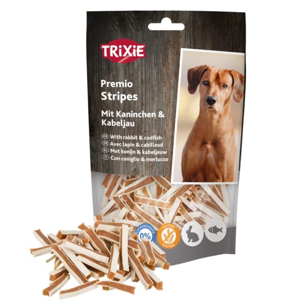 Trixie PREMIO Fish Rabbit Stripes 100g – Bild 2