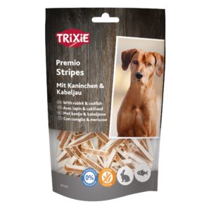 Trixie PREMIO Fish Rabbit Stripes 100g