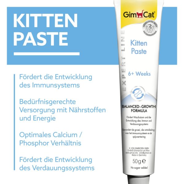 GimCat - Kitten Paste 50g – Bild 2