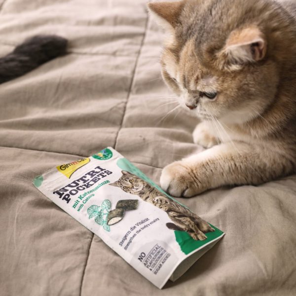 GimCat - Nutri Pockets mit Katzenminze 60 g – Bild 3