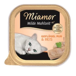 Miamor Milde Mahlzeit  - Geflügel und Reis