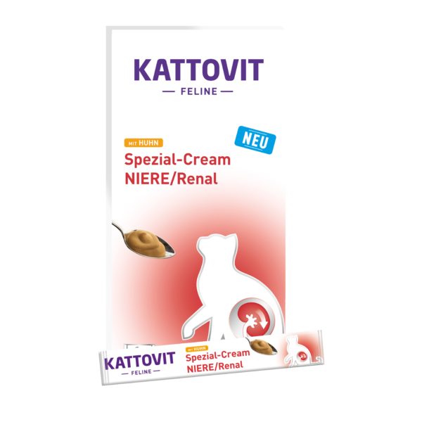 Kattovit Niere/Renal - Spezial Cream / 6 x 15 g